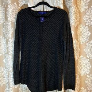 Women's Apt. 9 Mitered Crewneck sweater